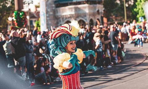 Photo of dancer at Disney Springs