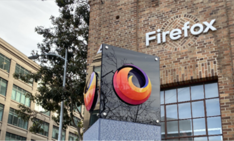 Photo of Firefox Logo and Building